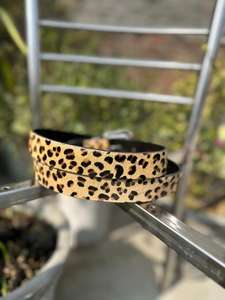 <b>Vintage</b> Western Style Heat-Transfer Printed Leather <b>Belt</b> with Heavy Duty Alloy Pin Buckle Durable & Comfortable - Product Image 2