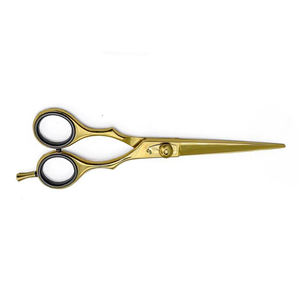 Or Plasma Couleur Chaude Barbier Ciseaux De Coupe De Cheveux En Acier Inoxydable Barber Dressing Façonner Ciseaux De Toilettage - Product Image 3