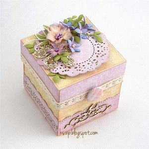 Premium Gift Case Ornamental <b>Keepsake</b> <b>Box</b> Wedding Favor <b>Box</b> Decorative Storage Chest Elegant Coin Organizer - Product Image 1