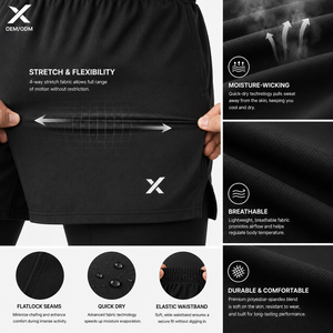 กางเกงขาสั้นสำหรับเล่นซอฟต์บอล X Discover Ultimate Collection รุ่น 2-in-1 สำหรับผู้หญิง ออกแบบเพื่อการเล่นกีฬา พร้อมซับในในตัว ลายพิมพ์ - Product Image 5