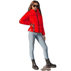 Veste matelassée pour femme en coton et polyester 100 %, qualité supérieure, respirante, mode printemps-hiver, chaude. - Product Image 3