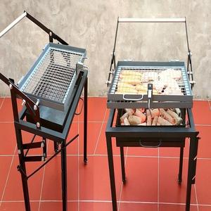 Achetez un barbecue sans fumée, modèle camping, avec fonction de retournement automatique, conçu pour plus de commodité et des résultats professionnels - Product Image 4