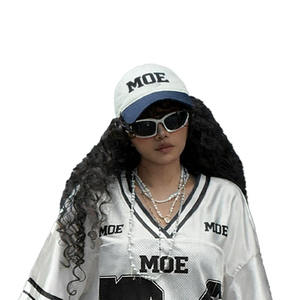 Vêtements de course tendance et personnalisés MOE No. 24 T-shirts imprimés avec logo personnalisé, uniformes de sport, sweat-shirts, maillots de football américain - Product Image 3