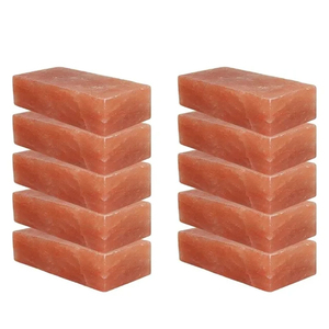 Tuiles de sel décoratives de qualité supérieure OEM, blocs de sel de l'Himalaya, matériau naturel, idéal pour les murs intérieurs, tuiles minérales OEM pour la maison - Product Image 6