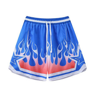 Shorts en maille de polyester décontractés pour hommes, style élastique, personnalisables, 100 % polyester, tricotés - Product Image 1