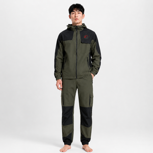 Survêtement coupe-vent pour homme de haute qualité, doté d'un tissu résistant au vent, d'une construction durable et d'un confort longue durée - Product Image 1