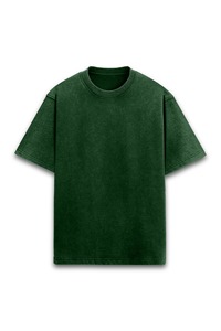 Camiseta de algodón de manga corta para hombre con logo personalizado, corte holgado oversize, lavado vintage, bordado, ecológica, bajo MOQ - Product Image 3