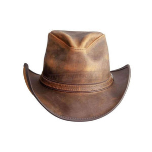 Sombreros Vaqueros de Cuero Premium Hechos a Medida, Ecológicos y Ajustables, SUH INTERNATIONAL SI-CBH-5511, para las Cuatro Estaciones, Novedad 2026 - Product Image 1