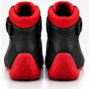 Bottes de moto AULTRA ONE ENTERPRISES, respirantes, en cuir véritable, chaussures de motard, à lacets, avec fermeture auto-agrippante, légères, Nomex - Product Image 3