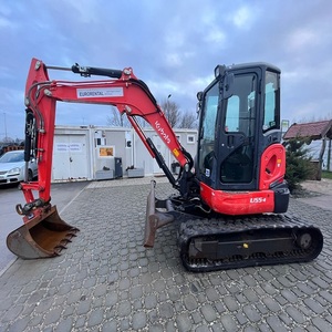 ซื้อรถขุด Kubota U55-4 มือสองคุณภาพพรีเมียม ราคาโรงงาน คุณภาพสูง ไมล์น้อย เครื่องจักรไฮดรอลิกแบบตีนตะขาบ - Product Image 5