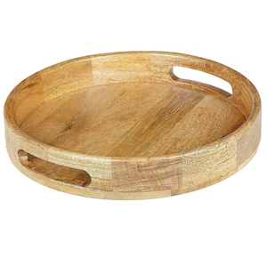 Plateaux de rangement et de service en bois, élégants, modernes, faits à la main, lavables au lave-vaisselle, écologiques, taille personnalisable - Product Image 1