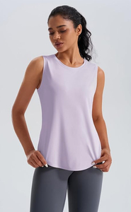 Camiseta sin espalda negra para mujer, ropa de playa de verano, ligera, transpirable, sin mangas, ajustada, elegante, camiseta sin mangas para mujer - Product Image 4