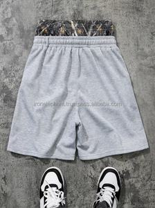 Pantalones Cortos de Lona para Hombre con Logotipo Personalizado, 100% Algodón, Resistentes, Ecológicos, de Secado Rápido, Transpirables, Antiarrugas, con Cierre de Cordón - Product Image 5