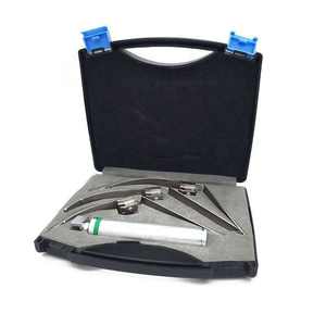 Set de Laringoscopio LED Veterinario de Calidad Premium con 3 Hojas Macintosh y 3 Hojas Miller, Manual, de Acero, por Endochoice Medical - Product Image 4