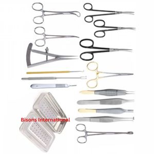 BISONS - Juego de Instrumentos Quirúrgicos Manuales de Blefaroplastia de Acero Inoxidable Ristow, Kit de Cirugía Plástica de Párpados - Product Image 2