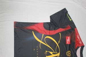 Camiseta Deportiva con Estampado Personalizado OEM/ODM a Precio de Fábrica, Impresión por Transferencia de Calor, 65/35 Algodón Poliéster, Manga Corta - Product Image 4