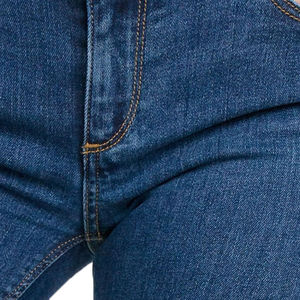 Meilleurs pantalons jeans larges pour femmes avec logo personnalisé, coupe skinny, style devant plat, service OEM, prix de gros - Product Image 6