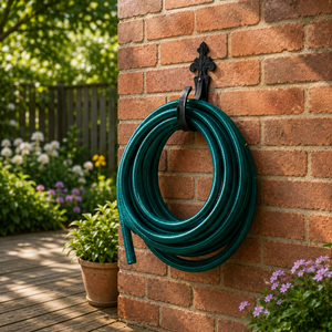 Tuyau d'arrosage de jardin flexible en PVC renforcé de fil de polyester, diamètre 12,5 mm/16 mm, résistance à la pression 7 bars, anti-plis, durable pour l'arrosage extérieur - Product Image 1
