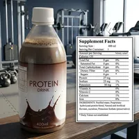 Protéine liquide orale sans glucides, riche en protéines, faible en sucre, 500 ml, prête à boire, pour la croissance musculaire et la perte de poids chez l'adulte, vitalité accrue