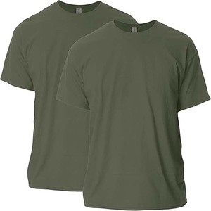 Camiseta de Hombre 100% Algodón, Ligera, Transpirable, Ecológica, Anti-Pilling, Suave al Tacto, Corte Regular, Cuello Redondo, Uso Diario Informal - Product Image 1