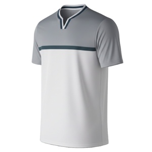 Camiseta de manga corta con bloques de color para hombre, estilo moderno y casual, ropa de calle - Product Image 1