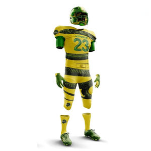 Meilleur design respirant pour uniforme de football américain, nouveau style, grande taille adulte, design et taille personnalisés, prix de gros - Product Image 2