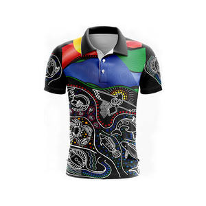Nouveau design unisexe, polo de golf brodé/imprimé, haute qualité, t-shirt polo en coton uni pour homme - Product Image 5