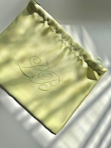 Custom Logo Printed Cotton Flannel Envelope Bag Nature <b>Brushed</b> <b>Dust</b> Bag for Clothing Packaging Printed Cotton Envelope Pouch - Product Image 4