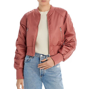 Chaqueta Bomber Ligera para Mujer, Diseño Personalizado, Transpirable, con Bordado - Product Image 1
