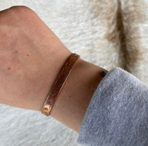 Twisted Rope Cuff Bangle <b>Bracelet</b> Solid Copper Adjustable Braided Cable Wristband <b>Couple</b> Set Unisex Ayurvedic Therapeutic Bio - Product Image 3