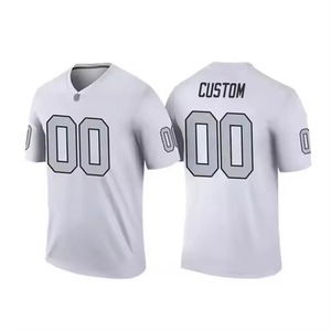 Maillot de football américain personnalisé en gros, grande taille, manches courtes, unisexe, respirant, qualité supérieure, été 2026 - Product Image 2