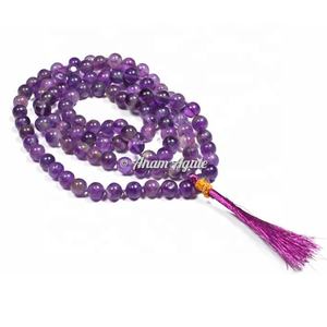 Opalite Gemstone Jap Mala au meilleur prix | Obtenir Crystal 108 Beads Malas for Healing Yoga Meditation - Product Image 4