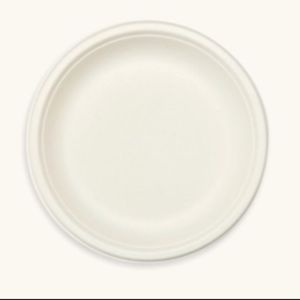 Fournisseur direct d'usine, assiette jetable ronde en bagasse de 9 pouces pour la livraison de nourriture et les repas en plein air, disponible au prix d'exportation - Product Image 2