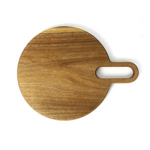 Tabla de cortar de madera de gran tamaño |   Tabla de Cortar de Madera Maciza Resistente para Uso Profesional en Cocina y Hogar - Product Image 3