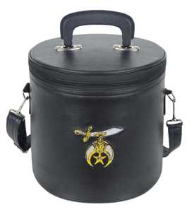 <b>Masonic</b> Apron Fez <b>Case</b> Genuine Leather Protection Smell Proof Handcrafted Multi-function Professional Regalia Freemason Gear - Product Image 2