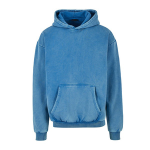 Sweat-shirts à capuche délavés à l'acide, vente en gros à bas prix, sweats en coton oversize, vêtements de mode décontractés streetwear, fabricant direct d'usine - Product Image 2