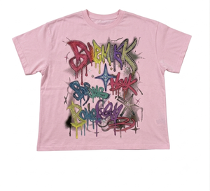 Camiseta de Algodón Vintage Lavado al por Mayor con Gráfico de Diamantes de Imitación, Cuello Redondo, Estilo Urbano, Top de Moda Oversize - Product Image 6