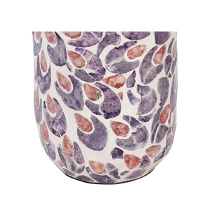 Jarrón de Mosaico de Madreperla Hecho a Mano de Lujo para un Estilo Elegante en el Hogar - Product Image 4