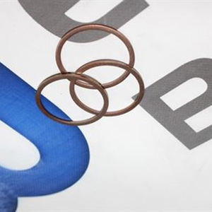 Kit de joints toriques en cuivre pour l'ingénierie des bus, avec joints d'étanchéité moteur haute intégrité, anneaux d'étanchéité métalliques durables, matériel industriel - Product Image 4