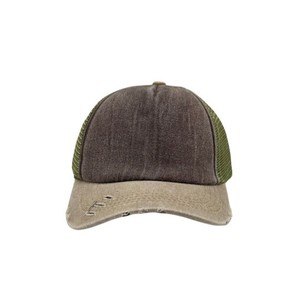 Casquette Trucker en Maille Bicolore à 6 Panneaux Réglable pour Adultes – Style Décontracté Printemps-Été Unisexe – Nouvelles Casquettes Trucker OEM - Product Image 2
