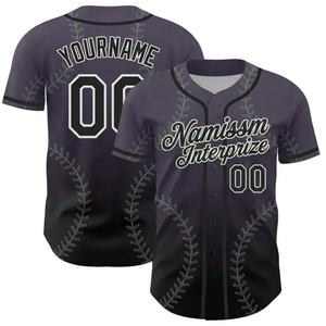 Camiseta de Béisbol Sublimada Premium con Impresión a Todo Color, Ropa Deportiva Ligera para Jugadores - Product Image 4