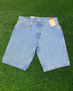 Pantalones Cortos de Mezclilla Elásticos para Hombre, Pantalones Cortos de Mezclilla Azules y Negros, Pantalones Cortos de Mezclilla para Hombre - Product Image 1