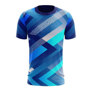 Camisetas al por Mayor para Hombre, 100% Poliéster, Sublimación, Impresión por Transferencia de Calor, Logotipo Personalizado, Color Sólido - Product Image 3