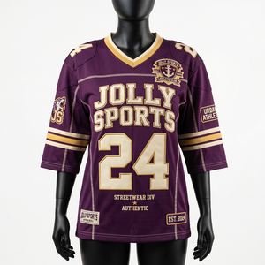 Womens Football Jersey 180 GSM Premium Polyester <b>Mesh</b> Pink Black White Custom Rhinestone Sublimation Logo Women Football Jersey - Product Image 2