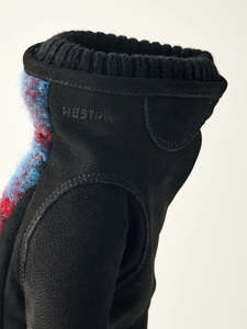 Gants thermiques écologiques en coton/polyester/spandex, longueur poignet, compatibles écran tactile, quatre saisons, extérieur, uni noir bleu rouge - Product Image 4