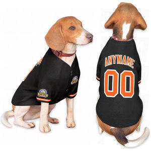 Camiseta de Béisbol Personalizada para Perros con Nombre, Número y Logotipo para Perros Pequeños - Camisetas Personalizadas para Perros, Ropa para Cachorros para Equipos y Eventos - Product Image 1