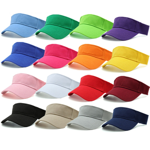 Casquette de sport d'été en gros, visière pare-soleil 100 % polyester, protection UV, chapeau de golf, logo personnalisé, casquette de baseball ajustable à dessus ouvert, plage - Product Image 3