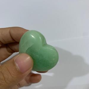 Cœur en Chrysoprase Vert Naturel 3,5 cm – Cristal pour la Guérison et de Magnifiques Décorations d'Intérieur - Product Image 5