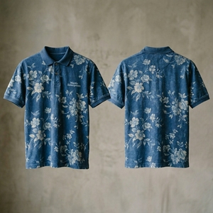 เสื้อเชิ้ตคอเต่าแขนสั้นผู้ชาย ผ้าสแปนเด็กซ์/โพลีเอสเตอร์ ทอแบบแจ็คการ์ด น้ำหนัก 320 กรัม ลายเรียบ ระบายอากาศได้ดี และเป็นมิตรกับสิ่งแวดล้อม - Product Image 1