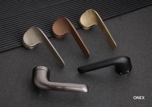 Elegant Modern Interior Door Handle Set High Quality Durable Bedroom Living Room Residential Home Furniture <b>Pull</b> Hardware - Product Image 2